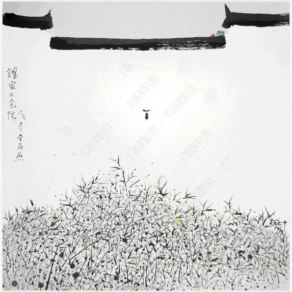 吴冠中作品欣赏