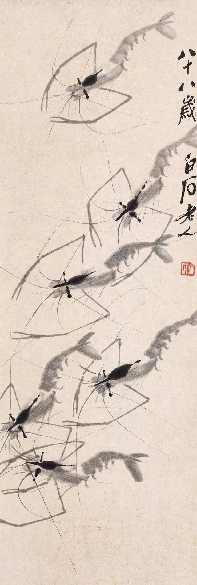 画“虾”不只有齐白石，名家笔下的虾各有滋味