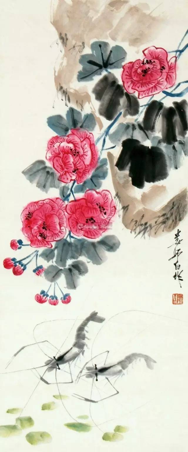 画“虾”不只有齐白石，名家笔下的虾各有滋味