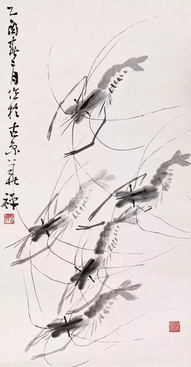 画“虾”不只有齐白石，名家笔下的虾各有滋味