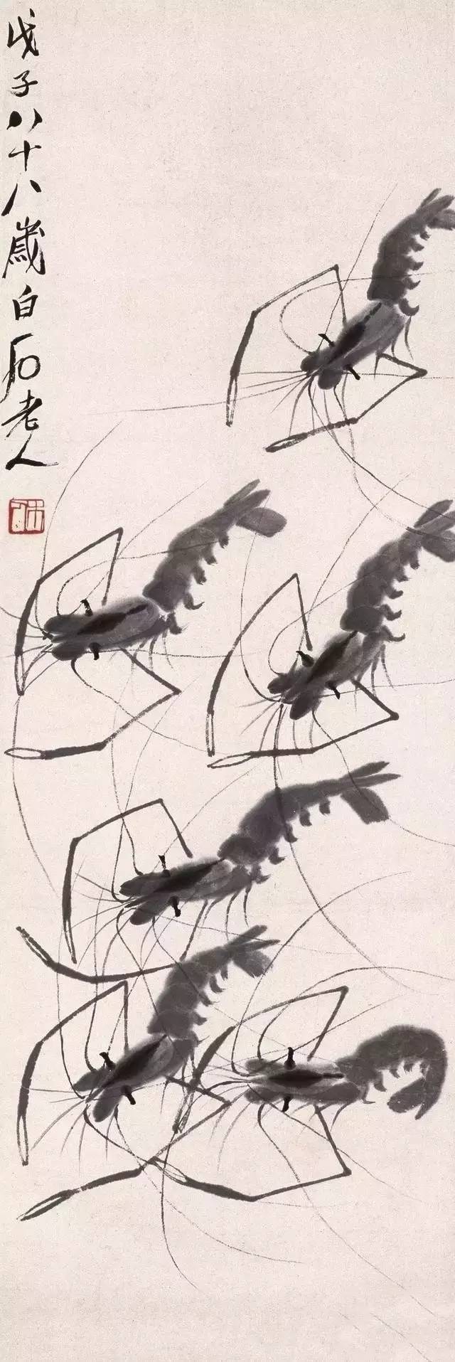 画“虾”不只有齐白石，名家笔下的虾各有滋味