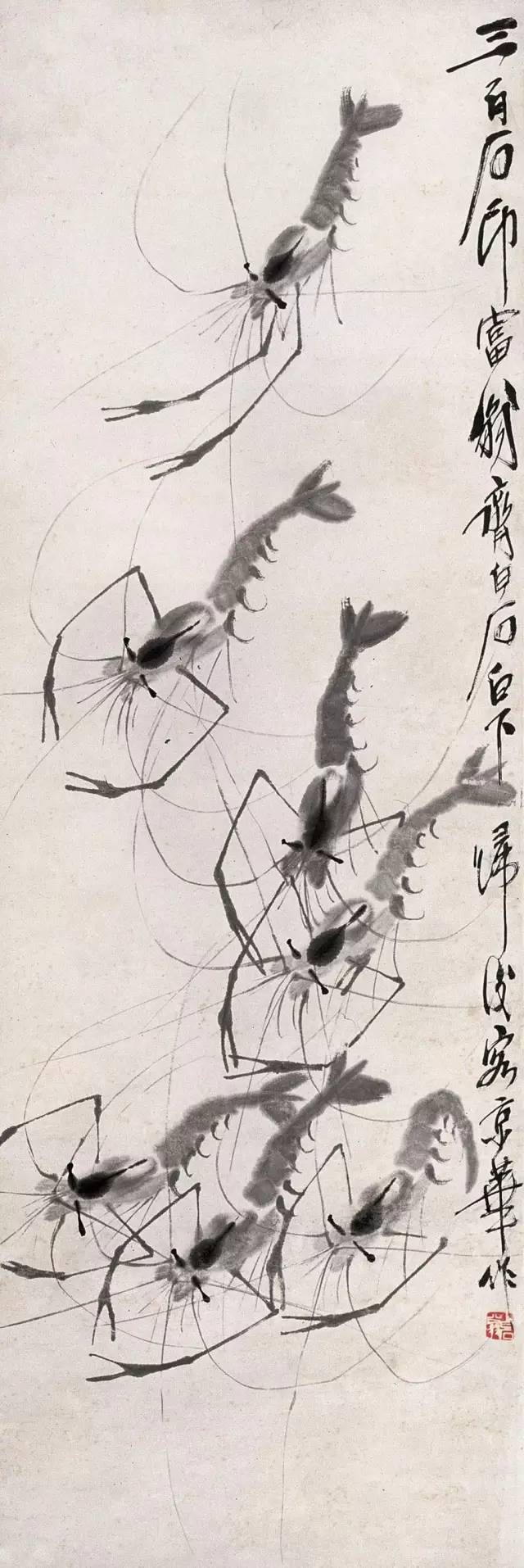 画“虾”不只有齐白石，名家笔下的虾各有滋味