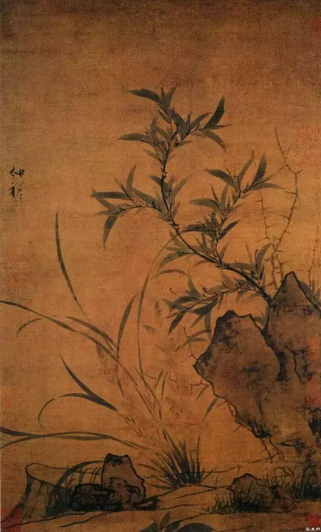 大师笔下的兰花