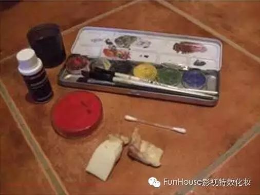 影视特效化妆小课堂——烧伤教程