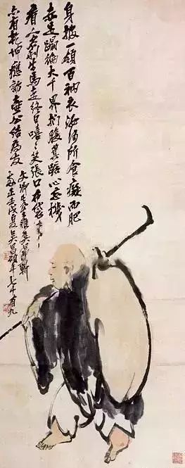 吴昌硕画人物