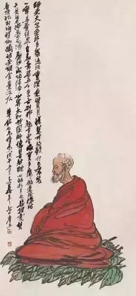 吴昌硕画人物