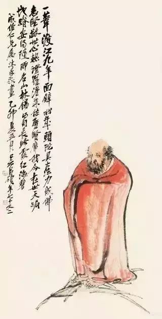 吴昌硕画人物