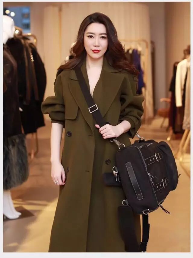 2394 高级轻奢100%澳毛双面绒大衣,各路女神