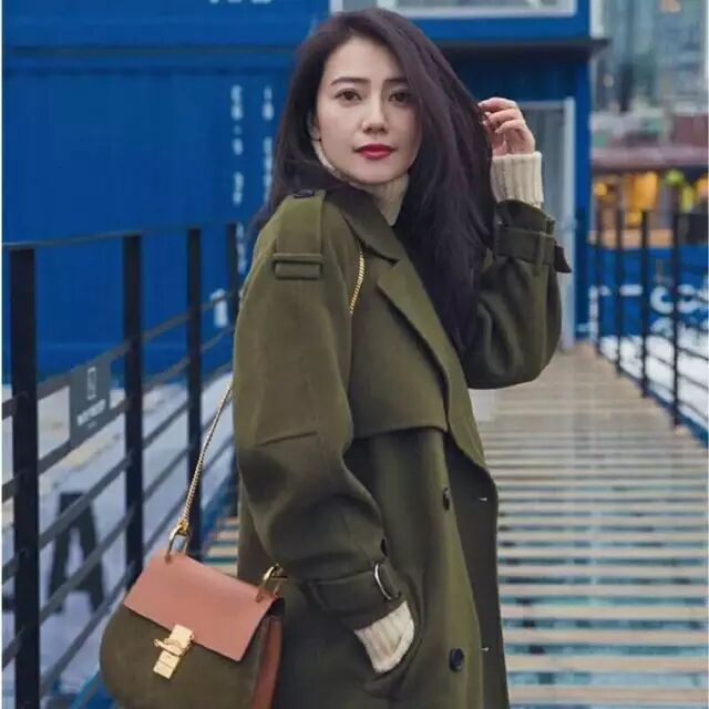 2394 高级轻奢100%澳毛双面绒大衣,各路女神