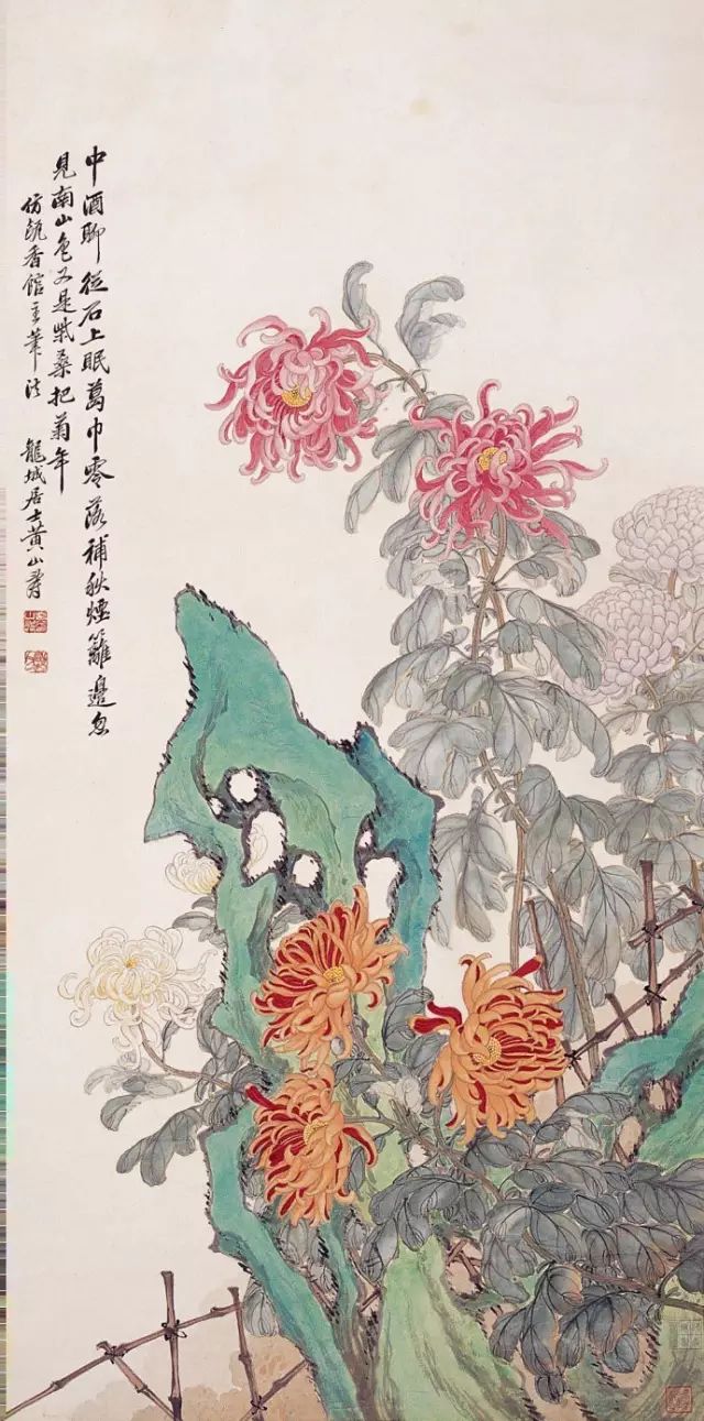 历代菊花图（2）