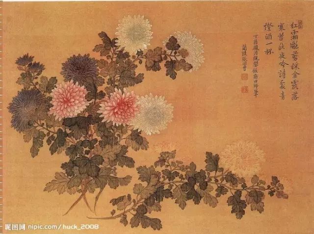 历代菊花图（2）