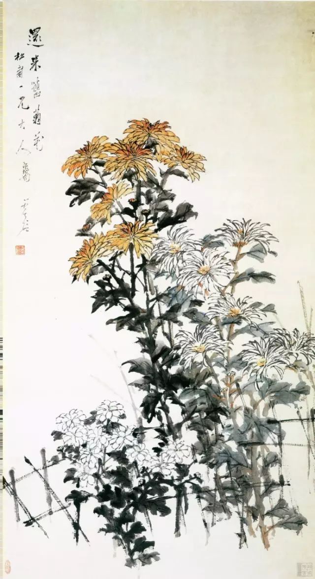 历代菊花图（2）