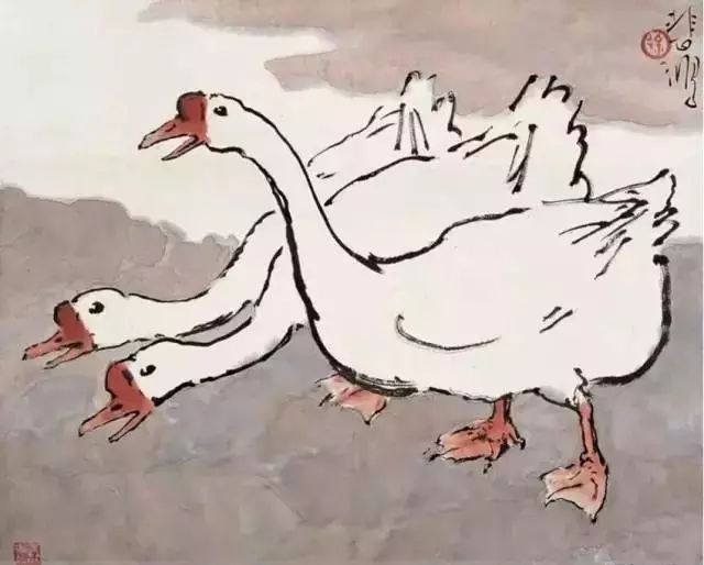 徐悲鸿笔下的飞禽走兽