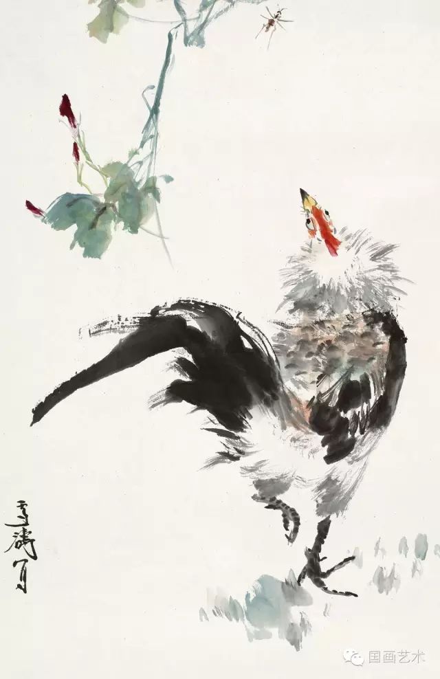 王雪涛画鸡- 中国书画网