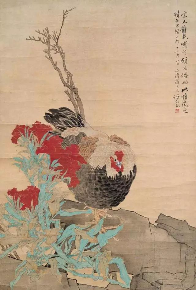 任伯年的花鸟画欣赏