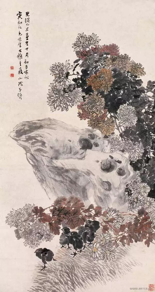 任伯年的花鸟画欣赏