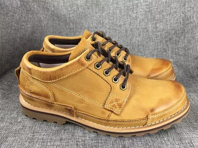 D2259 硬汉出品!添~柏岚复古工装靴!头层