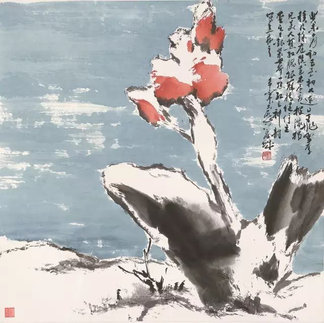 于希宁笔下的花卉瓜果