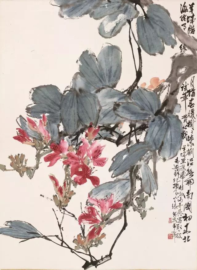 于希宁笔下的花卉瓜果