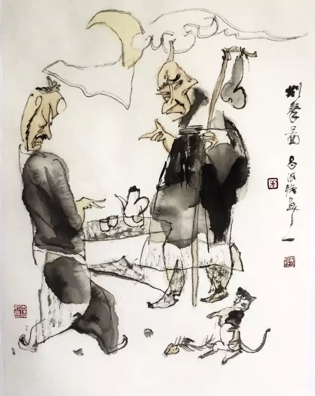 找寻•那点儿意思——岳海波小品画展即将开幕