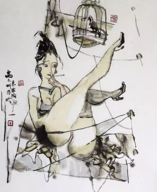 找寻•那点儿意思——岳海波小品画展即将开幕