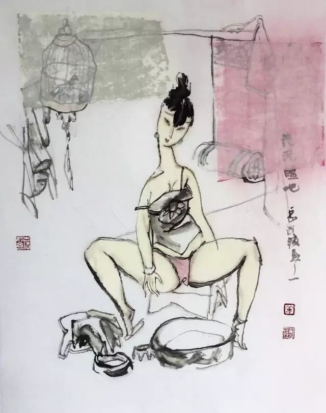 找寻•那点儿意思——岳海波小品画展即将开幕