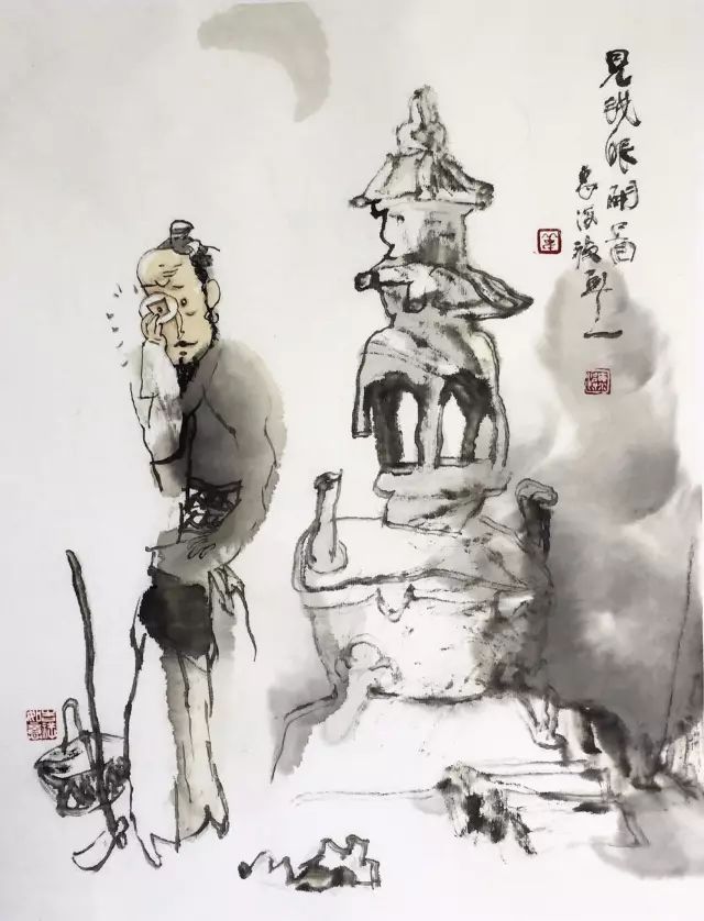 找寻•那点儿意思——岳海波小品画展即将开幕