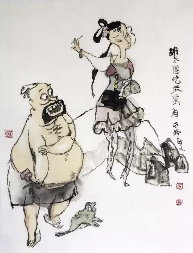 找寻•那点儿意思——岳海波小品画展即将开幕