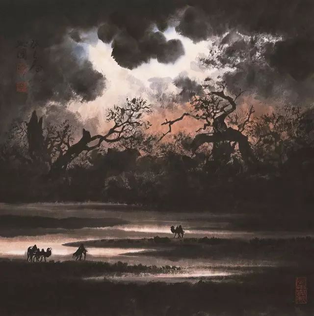 中国画院中国画名家采风团走进藏族汇报展开幕