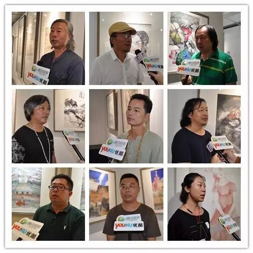 中国画院中国画名家采风团走进藏族汇报展开幕