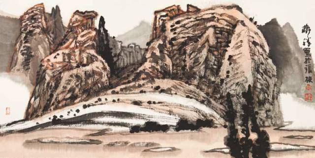 中国国家画院一带一路采风写生作品展（上）