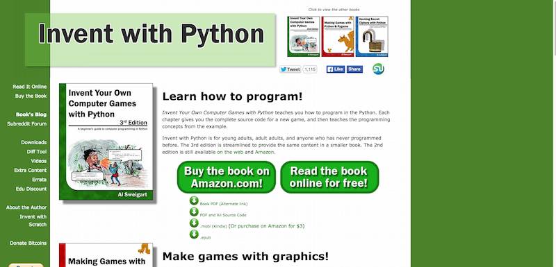 Python入门学习必备的19 个编程资源