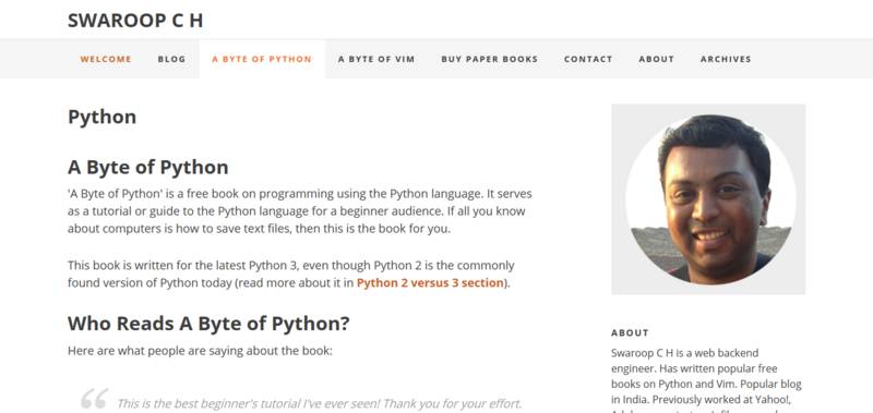 Python入门学习必备的19 个编程资源