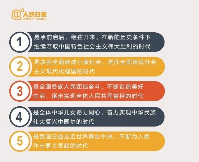 进入新时代!十九大这19个新提法你一定要知道