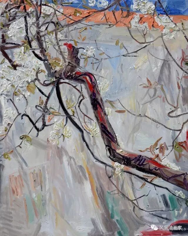 欣赏丨肖育2017山东风景油画写生作品