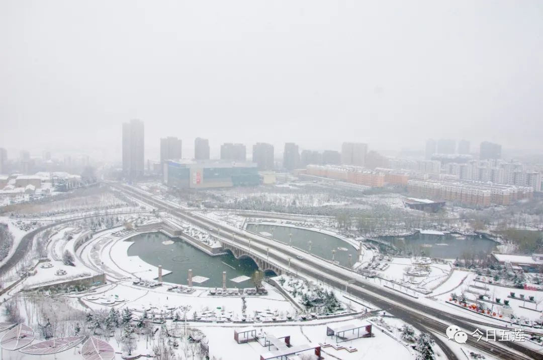 牛年尾雪！五莲超下颜值雪景又刷屏了！