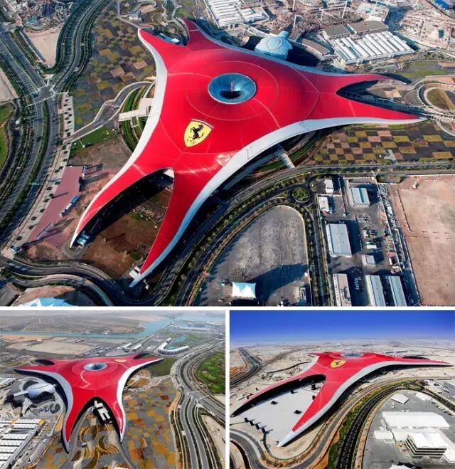 法拉利世界ferrari world, abu dhabi, uae西班牙巴斯克卫生部门总部