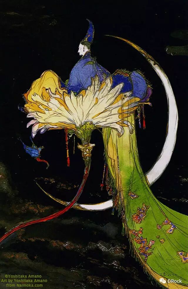 大师们的偶像 | 天野喜孝人设原画作品欣赏-腾讯游戏学堂