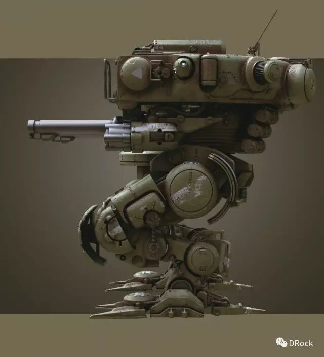 新科幻主题机械臂,机器人和武器装置|瑞典3d艺术家tor frick