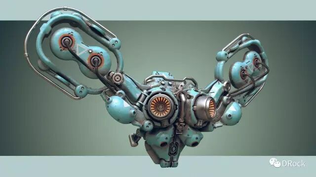 新科幻主题机械臂,机器人和武器装置|瑞典3d艺术家tor frick-腾讯游戏