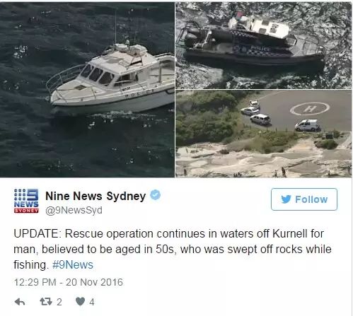 东北老汉悉尼岩钓溺亡 同乡称妻女正紧急赴澳 - 3