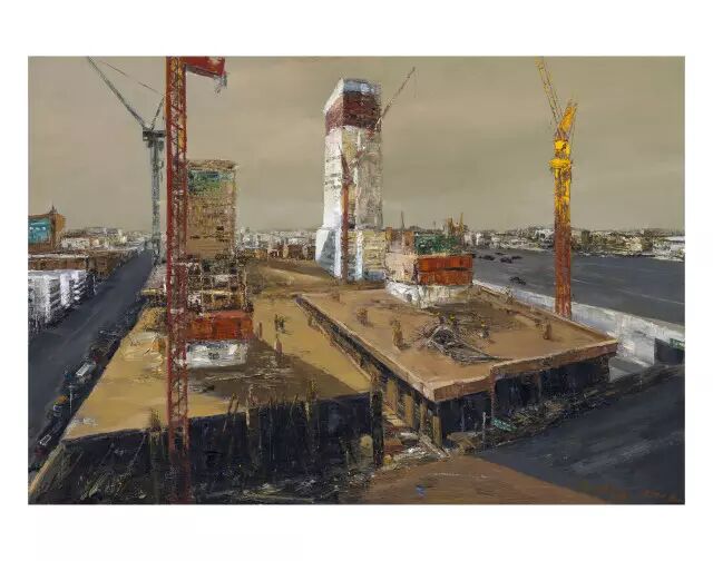 《瓶花》油画作品展示2016年油画作品《红色故居》系列之六参加首