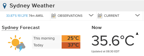悉尼热到绝望！还有强风！凌晨被热醒 这条命都是空调给的！好消息是：明天降温！坏消息：下周极端天气会再来 - 15