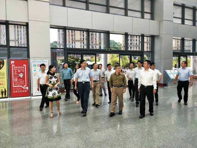 颜赣辉接见网库大型考察团共谋打造江西产业互联网总部经济