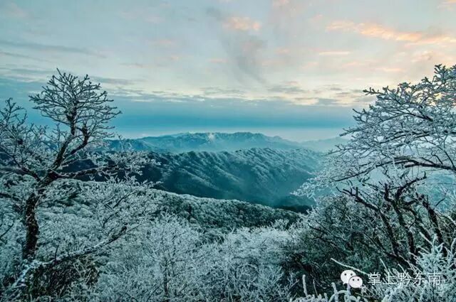 台江红阳万亩草场冬季美景惹人醉