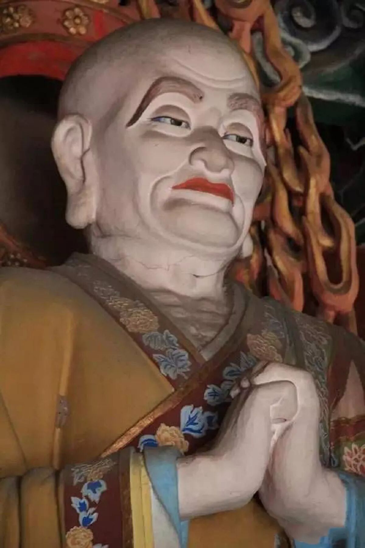 第一位与鸡足山结下不解之缘的是迦叶尊者,印度摩竭陀国人,禅宗西天